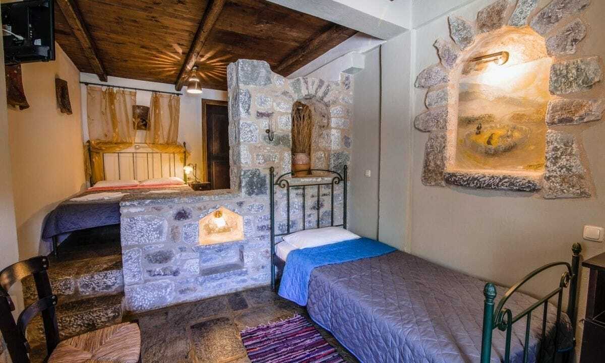 Psamathous Guesthouse Porto Kagio Luaran gambar